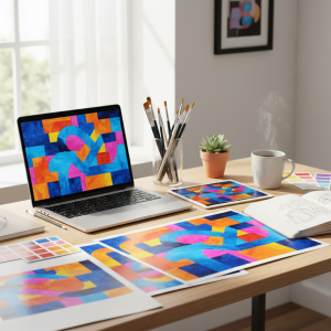 Abstract Studio Art Collection